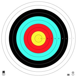 Maple Leaf Press WP-122 Target Face 122cm Waterproof 15 Pack