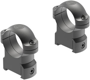 Leupold CZ 550 1" High Steel 2-Piece Scope Ring Matte Black