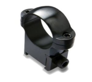 Burris Zee Rings High 1 In Tube Diameter Matte Black Steel 420087