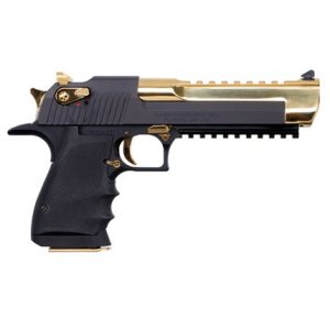 Desert Eagle DE50BATG 50AE Black/Gold Pistol 7RD Aluminum Frame