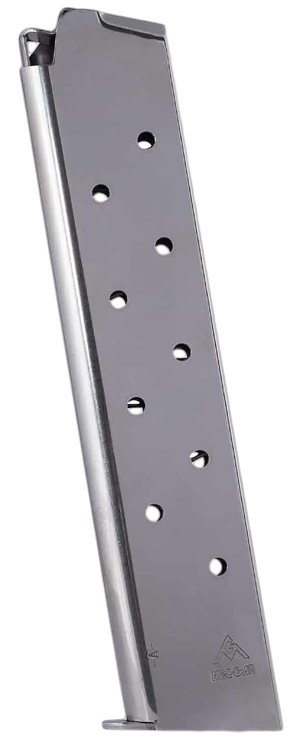 Mec-Gar MGCG4511N 1911 Government 11rd 45 ACP Nickel Carbon Steel