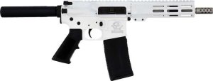Great Lakes GL15223SSPWHT .223 Wylde AR-15 Pistol 7.5" Stainless Barrel