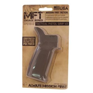 Mission First Tactical EPG16V2-SDE Pistol Grip 15 Degree Angle