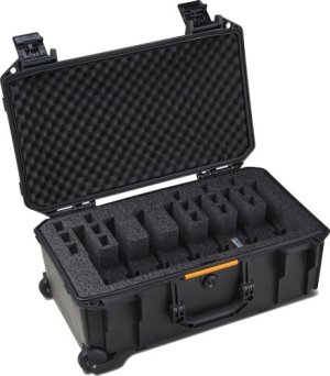 Pelican V527 Vault Large 7-Pistol Case with Pre-Cut Foam Black