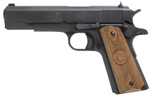 Iver Johnson 1911A1-9 9mm Luger 5 In 9rd Matte Blued Walnut