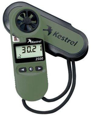 Kestrel 0825NV 2500NV Weather Meter Night Vision Backlight Compass OD Green