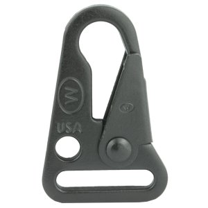 Blue Force Gear HK100 Sling Snap Hook Black Steel 1" Sling Loop