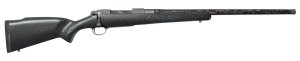 Nosler M48 Mountain Carbon 300 Win Mag, 24" Carbon Fiber Wrapped Barrel, Tungsten Gray Cerakote, Granite Green Stock
