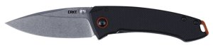 CRKT 2522 Tuna Black Folding Knife with Frame Lock