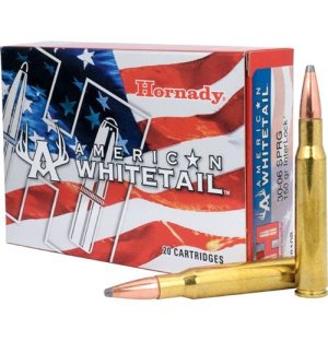 Hornady American Whitetail 30-06 Springfield 180 Grain InterLock 20/Box