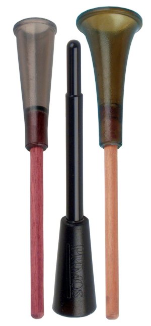 Primos 687 Striker Call Multi Color Wood Plastic Waterproof 3 Pack