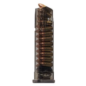 ETS Group Elite Tactical Systems Pistol Magazine 9mm Luger 21 Rounds Carbon Smoke