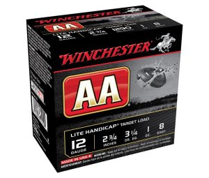 Winchester AAHLA128@ AALtHanicp 12Ga 2.75" 1oz #8 Shot