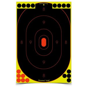 Birchwood CASEY Shoot-N-C 12x18in 5 Silhouette Targets 90 Pasters (34605)