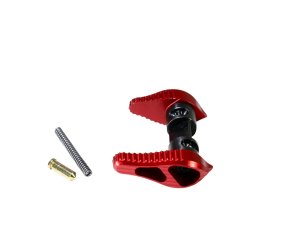 Timber Creek AMBISSR Safety Selector 45/90 Degree Red Anodized Aluminum