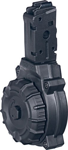 ProMag DRM-A36 Drum Magazine 9mm Luger 30 Rounds Black Polymer
