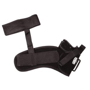 Uncle Mike's 8810-1 Ankle Holster .22 to .25 Caliber Size 10 Right Hand Bla