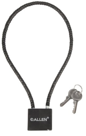 Allen 15" Cable Lock for Shotguns, Rifles, and Handguns - Black