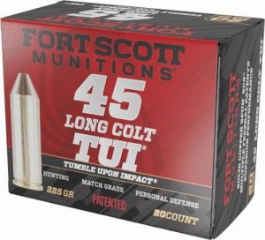 Fort Scott Munitions 45LC-225-SCV .45 Long Colt 225gr 20rd