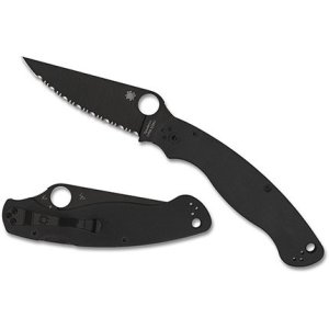 Military 2 Black G-10 Black Blade Reveal 13