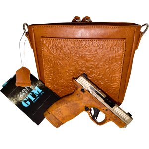 S&W Bodyguard 2.0 Pistol 380 ACP 2.75 in Brown w/Brown Leather Purse 12 rd.