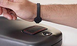 Hornady Rapid Safe RFID Wrist Band Black Rubber 98166