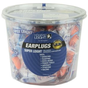 Howard Leight Super Ear Plugs Pre-shaped Fo