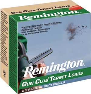 Remington Gun Club Target Loads 20 Gauge 2.75 In 8 Shot 250 Rounds