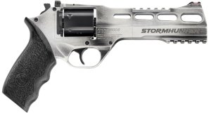 Chiappa 340334 Rhino 357MAG 6" StormHunter Gray, Adj. Fiber Optic Sight