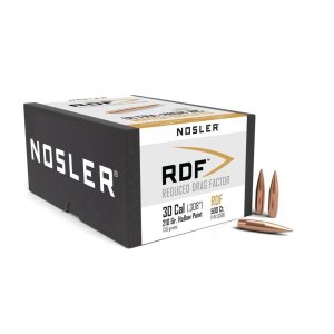 Nosler RDF 30 Caliber .308 210 Grain Hollow Point Boat Tail 500 Count