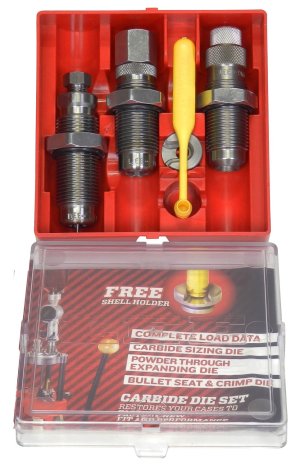 Lee Precision 90176 Carbide 3-Die Set 9mm Makarov Reloading Kit