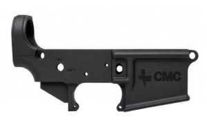 CMC Triggers Stripped Lower Receiver Multi Cal Anodized Finish Black