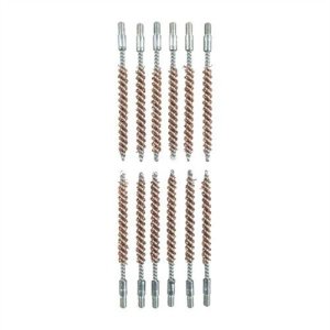 Brownells Double-Tuff 22 Caliber Bronze Rimfire Rifle Brush 12 Pack