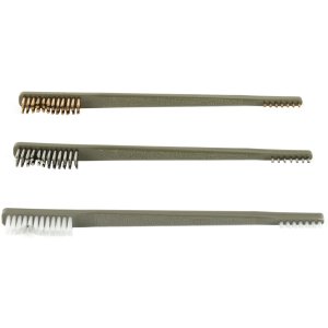 Otis All Purpose Brushes Nylon/Bronze/Stainless 9 Pack 9 In