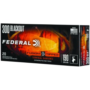 Federal Premium Ammunition Fusion .300 Blackout 190gr 20rd