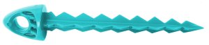 TTACK Targettack 3In Teal Polycarbonate Targets Reusable 6PK 3"