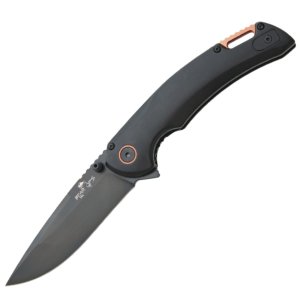 BEAR CUTLE Loadout 3.5In Drop Point Black/Copper Aluminum Handle