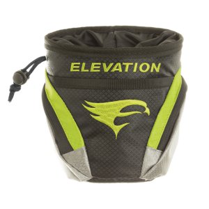 Elevation Core Release Pouch Green Dual Pockets Fleece-Lined