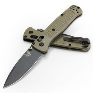Benchmade 535GRY-1 Bugout 3.2" S30V Ranger Green Grivory Scales