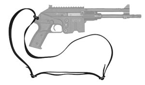 Kel-Tec PLRSU915 Adjustable 1-Point Sling, Black Nylon, 1.25 In
