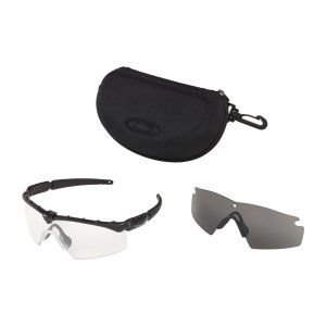 Oakley 11-138 SI Ballistic M Frame 2.0 Sunglasses, Black, UV Protection