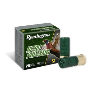 Remington Nitro Pheasant Upland 12 Gauge 2.75" 1 1/4 oz 4 Shot 25 Rounds