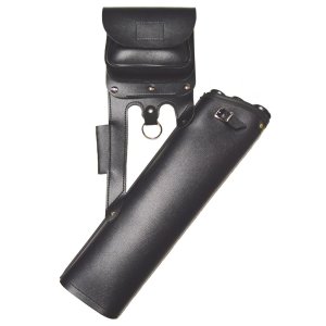 Bateman RQ Target Superwear Hip Quiver Black RH/LH Vinyl 3 Tubes