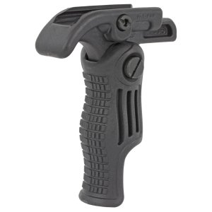FAB Defense FX-FGGSB Tactical Folding Foregrip Black Polymer 1913 Rail
