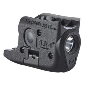 Streamlight TLR-6 Gun Light Black 100 Lumens 2.30 in Ambidextrous Action