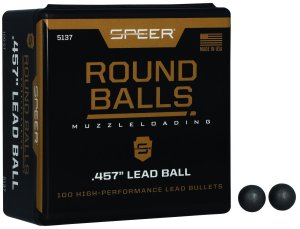 Speer 5137 Lead Balls 45 Cal 143gr 100ct Box