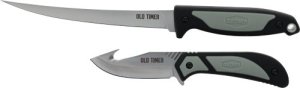 Old Timer 1259516 Boss Hunt/Fish Combo Set With Sheath