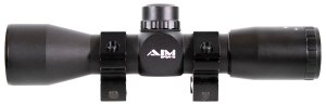 AIM Sports JTM432B Tactical Compact 4x32mm Mil-Dot Black
