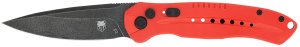 CobraTec REDDIABLOAUTO 3.5" D2 Steel Blade, Red G10 Handle Knife