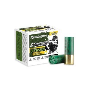 Remington 20411 Express Buckshot: 12 Gauge, 2.75in, 00 Buck, 9 Pellet, 1325 FPS, 25 Rounds
